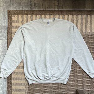 oversized unisex los angeles apparel cement french terry pullover